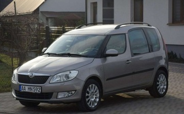 Skoda Roomster Mikrovan Facelifting 1.2 TSI 105KM 2013 Skoda Roomster 1.2TSI Automat Klimatronik Panorama Sprowadzony Oplacony, zdjęcie 3