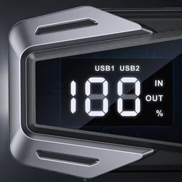 СТАРТЕР-БУСТЕР ПУСКОВОЙ POWERBANK ПУСКОВОЕ УСТРОЙСТВО 4В1 2200A ЖК-дисплей