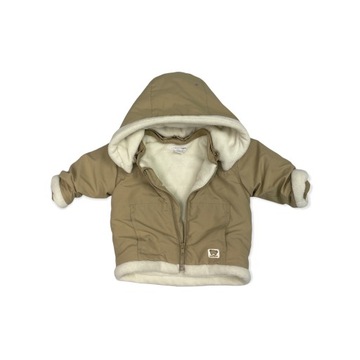 Ocieplana kurtka dziewczynka H&M 9/12 miesięcy
