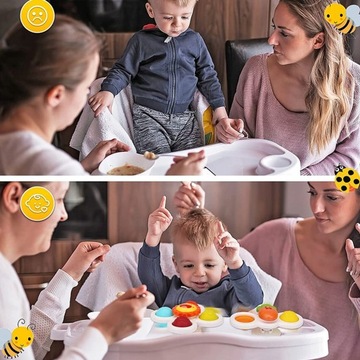 спиннер на присоске Крутящиеся игрушки 3 штуки