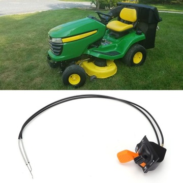 Замена рычага дроссельной заслонки с тросом AM140333 на John Deere