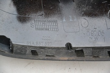 AUDI Q2 POUZDRO ZRCÁTKO LEVÝ 81A857527 ORIGINÁLNÍ PĚKNÝ