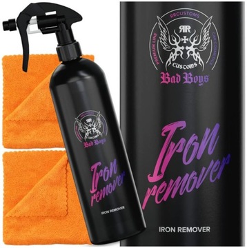 RR CUSTOMS RRC BAD BOYS IRON REMOVER 1L DEIRONIZER MIKROFIBRY