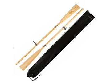 Wiosła szalupowe + Dulki John Paddle 2 szt 210 cm + Pokrowiec na 2 wiosła