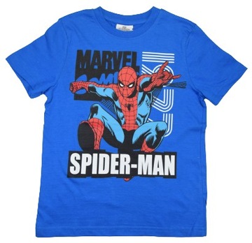 Koszulka dziecięca T-shirt SPIDERMAN 128 Bawełna 8+