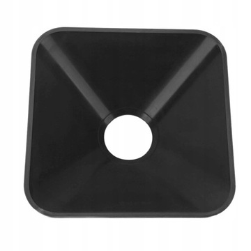 10 квадратных прозрачных тренировочных конусов.