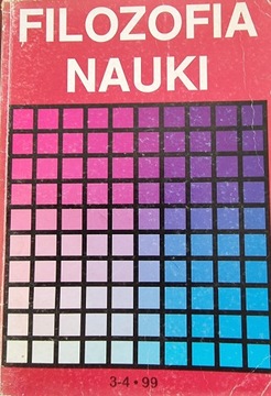 Filozofia Nauki - kwartalnik 3-4/99