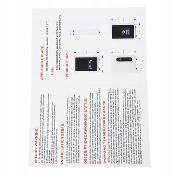 ПРОМЫВАТЕЛЬНЫЙ ЭЛЕКТРИЧЕСКИЙ ВОДОНАГРЕВАТЕЛЬ С ДИСТАНЦИОННЫМ УПРАВЛЕНИЕМ 6,5 КВТ