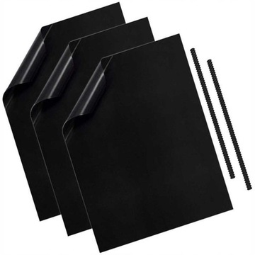 5x ТЕФЛОНОВЫЕ КОВРИКИ ДЛЯ ВЫПЕЧКИ В ГРИЛЬ-ПЕЧИ, МНОГОРАЗОВЫЕ, 40x33см