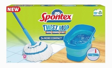 TWIST MOP Komplet obrotowy Spontex wiadro i mop