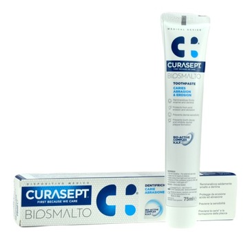 CURASEPT BIOSMALTO PROTECTION pasta p/próchnicy 75
