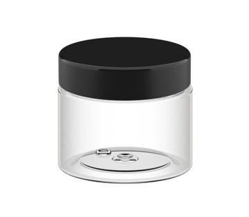 24 баночки с герметичной крышкой, ПЭТ, 50 мл.