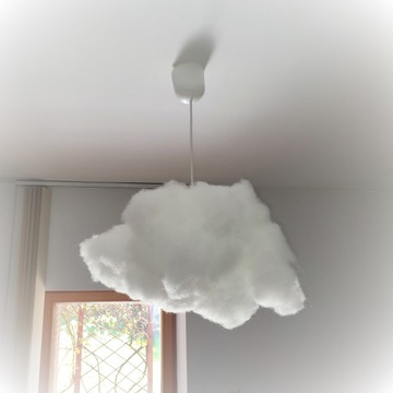 Подвесной светильник Creative Cloud, большой белый, 50 см