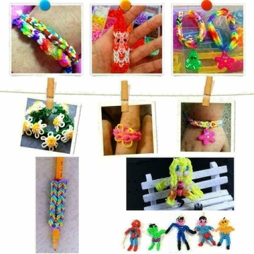 GUMKI DO ROBIENIA BRANSOLETEK ZESTAW XL 15000 szt