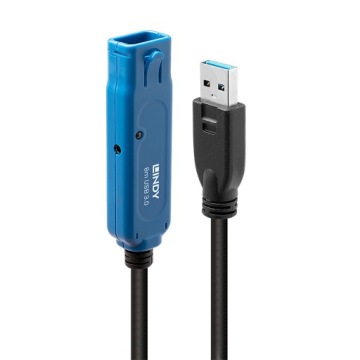 Przedłużacz USB 3.0 SuperSpeed Lindy 43229 15m