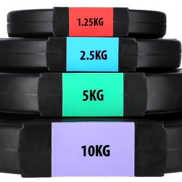 Zestaw Gryf Sztanga Z Obciążeniem 42 kg HMS