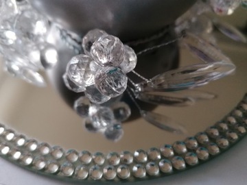 Рождественское украшение свечей