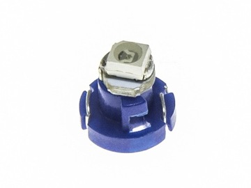Żarówka LED T3 8mm T5 R5 W1,2W W2W 12V Niebieski