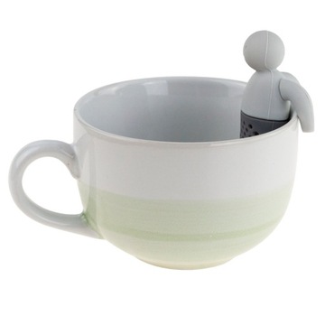 ZAPARZACZ DO HERBATY ZIÓŁ LUDZIK SILIKONOWY SITKO