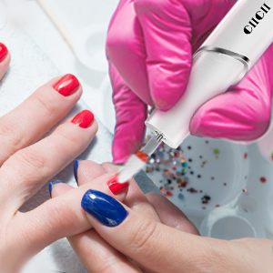 Мини-фрезерный станок для ногтей, маникюрный набор, 15000 об/мин