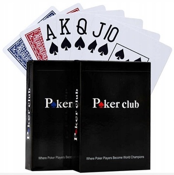 ТОЛСТЫЕ ПЛАСТИКОВЫЕ ГИБКИЕ КАРТЫ ДЛЯ ПОКЕРА ТВЕРДЫЕ ВОДОНЕПРОНИЦАЕМЫЕ КЛАССИЧЕСКИЕ