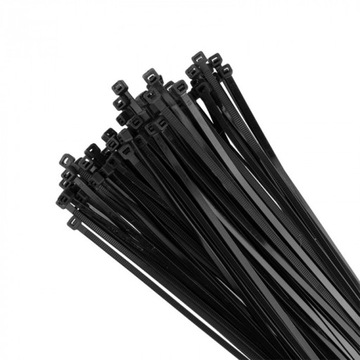 OPASKA ZACISKOWA KABLOWA TRYTYTKA 3,6MM X 350MM 100SZT. OK-36350B CZARNA