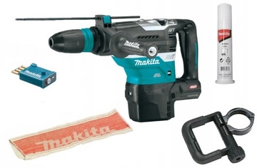 MAKITA MŁOT UDAROWO OBROTOWY HR005G PODŚWIETLENIE LED 8.0J 40V SDS MAX