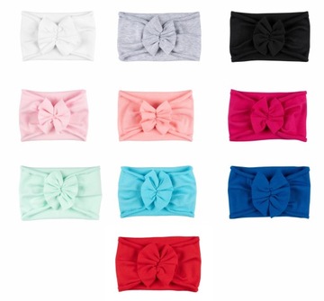 Повязка-тюрбан для девочек, темно-розовая.