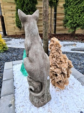 Фигурка кошки из лыкобетона от Фионы Скотт.