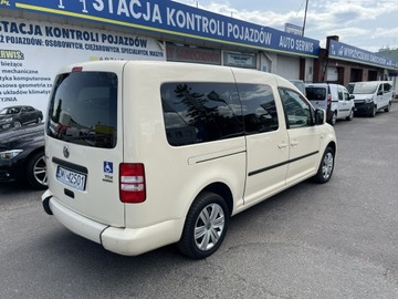 Volkswagen Caddy III Kombi Facelifting 1.6 TDI 102KM 2013 Volkswagen Caddy niepełnosprwanych inwalida rampa, zdjęcie 17
