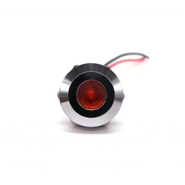 Светодиодные индикаторные лампы цвета 14мм Красный