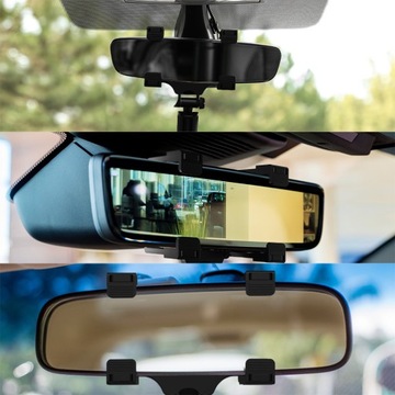 АВТОМОБИЛЬНЫЙ ДЕРЖАТЕЛЬ ТЕЛЕФОНА НА ЗЕРКАЛО ЗАДНЕГО ОБЗОРА