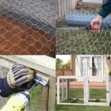 Забор из оцинкованной проволочной сетки