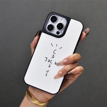 Чехол для телефона с графическим рисунком и буквами для iPhone 15/11 Pro Max / 11/14 Pro