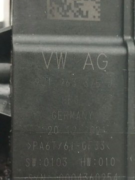PORSCHE TAYCAN 9J1 2022 VENTIL PODTLAKU / ELEKTROVENTIL TURBÍNY