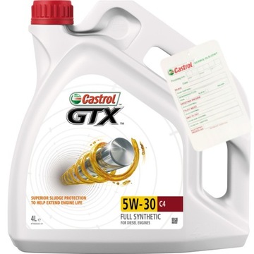 Castrol GTX 5W30 C4 4 l 5W-30
