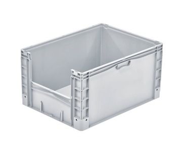 POJEMNIK MAGAZYNOWY 800x600x420 Z OKNEM