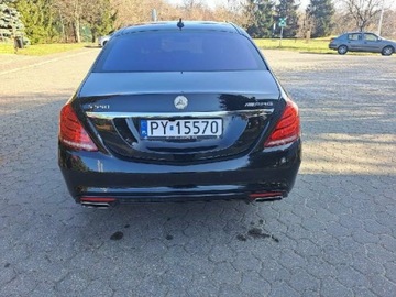 Mercedes Klasa S W222 2016 Mercedes S KLASA 550 AMG LONG 5.5 benzyna 466KM 2016r, zdjęcie 4