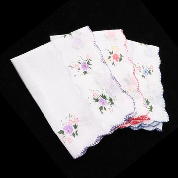 3 женских хлопковых носовых платка Hanky