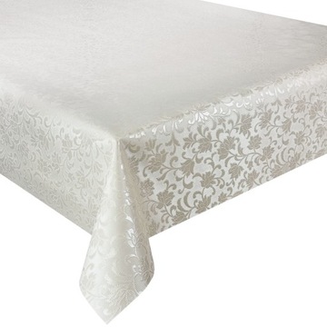 Cerata Obrus Ceratowy Jednobarwny Biały 280x140 cm