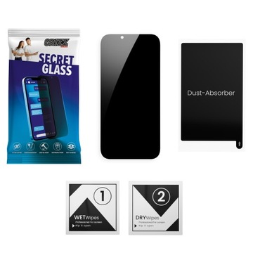 GrizzGlass SecretGlass Защитное стекло для Apple iPhone 14
