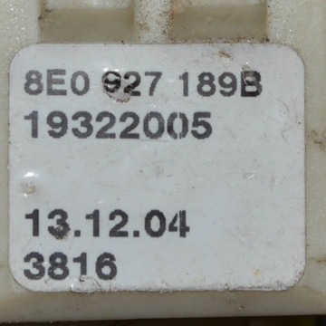 8E0927189B 19322005 JINÉ MODUL 1.9 TDI 77 2006 VW JETTA III (1K2)