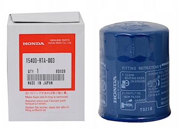 ORYGINALNY FILTR OLEJU HONDA MADE IN JAPAN 15400-RTA-003 OE