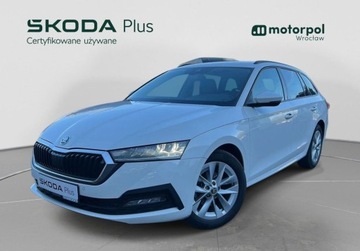Skoda Octavia IV Kombi 1.0 TSI 110KM 2022 Skoda Octavia Ambition Pakiet Selection, FV 23, Kamera cofania, Tempomat,