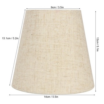 6 sztuk styl skandynawski E14 żyrandol abażur