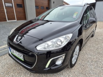 Peugeot 308 I SW Facelifting 2.0 HDI FAP 150KM 2013 Peugeot 308 Piekny czarny 2.0 HDI 220 tys km z Niemiec zarejestrowany gwar, zdjęcie 2