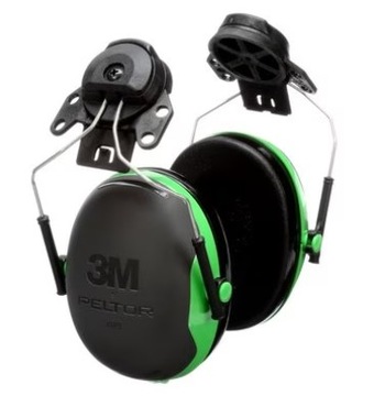 3M PELTOR X1P3 Nauszniki nahełmowe, 26 dB, zielone