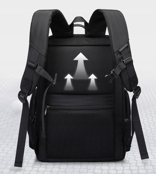 Рюкзак Bange для ноутбука 17,3 см BG-2601, USB большой емкости