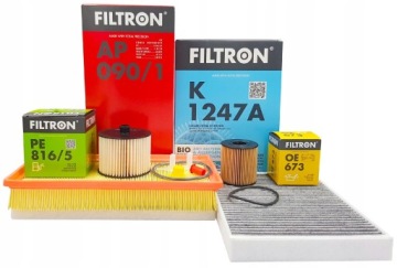 CITROEN C5 III 2.0 HDI ZESTAW FILTRÓW FILTRON
