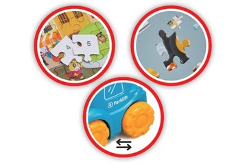 Пазлы Мини-машинка с краном Edu&Fun /Статья